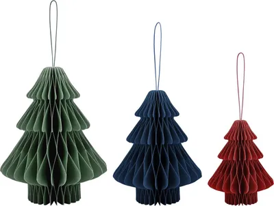 Produktbild von Remember Baumschmuck Set 6-teilig TANNENBÄUME