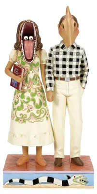 Beetlejuice Maintlands Figurine, gegossener Stein, 19,5 cm