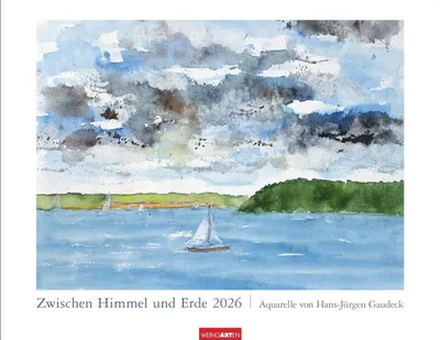 Produktbild von Zwischen Himmel und Erde Kalender 2026 - Aquarelle von Hans-