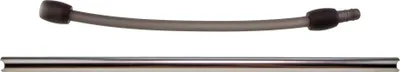 Image de Kit de tuyaux à lait 616378 + 13962 Tube à lait en acier inoxydable pour Bosch VeroBar 100, 300