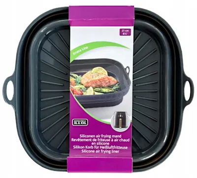 Produktbild von Patisse Silikon Einsatz für Heißluftfritteuse 21cm quadratisch