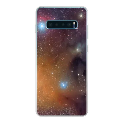 Produktbild von MuchoWow® Handyhülle Schutzhülle Hülle für Samsung Galaxy S10 Plus Universum - Sterne - Farben - Jungen - Mädchen - Kinder Silikon Softcase Handy Hülle - Schutzhülle
