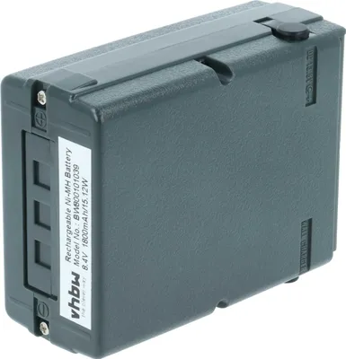 Produktbild von vhbw Akku kompatibel mit Icom IC-02GAT, HTX-404, HTX-202, IC-32A, IC-2GAT, IC-2AT, IC-12GAT, IC-12AT Funkgerät, Walkie Talkie (1800 mAh, 8,4 V, NiMH)