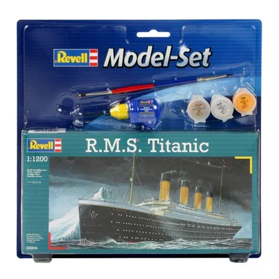 Productafbeelding van 65804 - Revell modelset: R.M.S. Titanic, schaal 1:1200