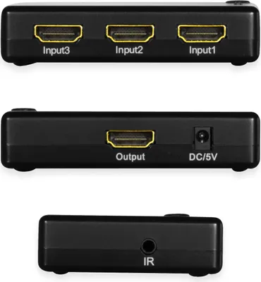 Immagine prodotto di LogiLinkHD0042 Switch HDMI piccolo Full HD LogiLink, a 3 vie, nero