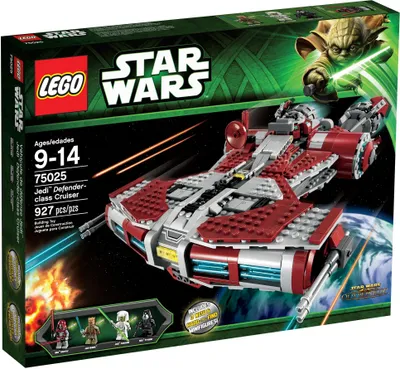 Produktbild von LEGO Star Wars 75025 -  Jedi Defender-class Cruiser