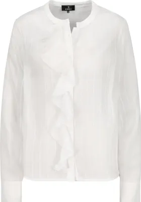 Produktbild von monari Bluse mit Volants und Streifen