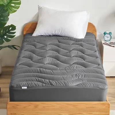 Productafbeelding van Slaapcomfort Extra Lange Dubbele Matrasbeschermer voor Studentenkamers, Premium Kwaliteit
