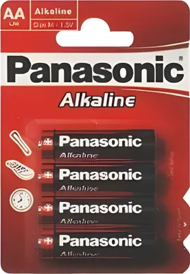 Image de Panasonic Alkaline Power LR6AP/4BP - Batterie 4 x AA-Typ
