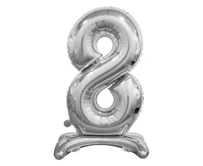 Image de Ballon en aluminium B&C 8 argenté 74 cm - Godan