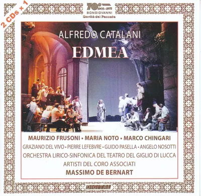 Produktbild von Alfredo Catalani (1854-1893): Alfredo Catalani (1854-1893): Edmea -   - (CD / E)
