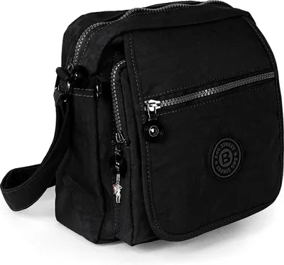 Produktbild von Bag Street Nylon Tasche Damenhandtasche schwarz 20x22x10 OTJ218S