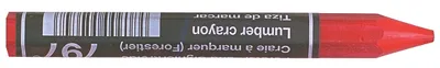 Produktbild von STUBAI Förster- und Signierkreide, rot 120 mm