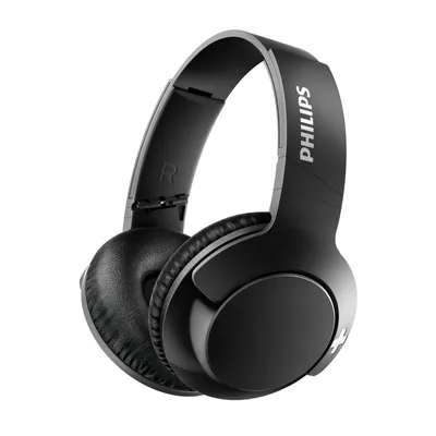 Obrázek produktu pro Philips Bluetooth sluchátka SHB3175BK/00, Bezdrátový, 8 - 21500 Hz, Hovory/hudba, 190 g, Sluchátka s mikrofonem, Černá