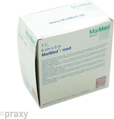Produktbild von MaiMed med Wundschnellverband Pflaster elastisch 8 cm x 5 m