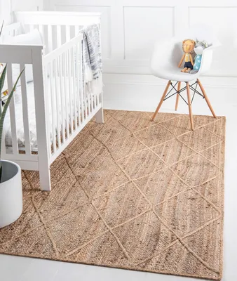 Produktbild von Conceptum Hypnose, 00019A - Natural, Teppich, Natürlich, 100 % JUTE, 120 x 180 cm