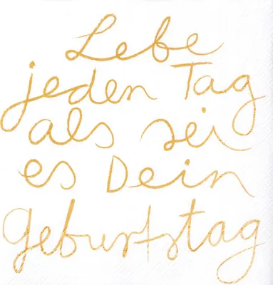 Produktbild von Räder Mix & Match Cocktail- serviette Lebe jeden 25x25cm