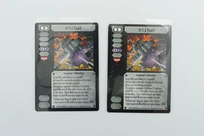 Produktbild von BattleTech CCG Trading Card Game: It's a Trap! Set of 2 cards