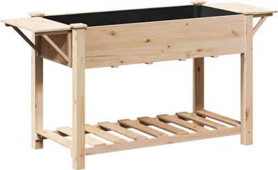 Immagine prodotto di Vaso da giardino con lo scaffale Beige 155 x 59 x 76,5 cm