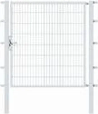 Produktbild von Alberts Einzeltor Flexo mit Zubehör, zum Einbetonieren, feuerverzinkt, Breite 150 cm, Höhe 160 cm