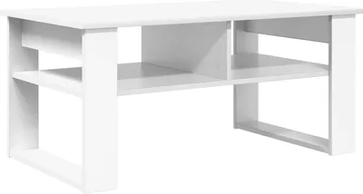 Obrázok produktu pre vidaXL Konferenčný stolík, biely, 96 x 54 x 44 cm, drevotrieska