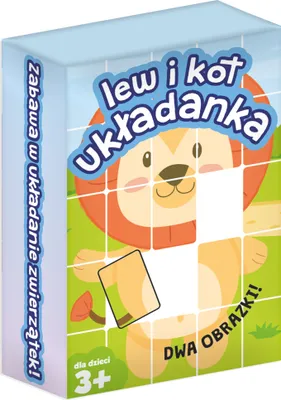 Image de Jeu de puzzle Lion et chat 75338