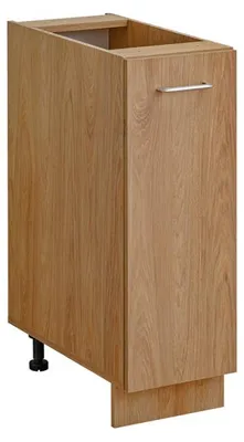 Image de Meuble bas de cuisine "Laxy" - Marron - L 30 x H 81 x P 56 cm