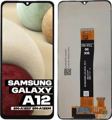 Obrázek produktu pro LCD displej a dotykové sklo, náhradní displej pro Samsung A12 SM-A125F SM-A125M SM-A125F/DS IPS, náhradní díly pro smartphone
