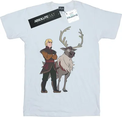 Produktbild von Disney - "Frozen 2" T-Shirt für Damen BI24464 (XL) (Weiß)