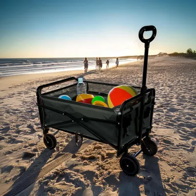 Image de Chariot Pliable - JE CHERCHE UNE IDEE - Noir