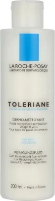 Image de La Roche-Posay Lait Toleriane Fluide Dermo-Nettoyant Visage et Yeux