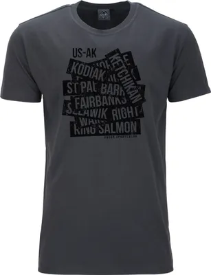 Produktbild von Übergrößen T-Shirt Kodiak schwarz AHORN SPORTSWEAR iron grey 10XL
