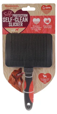 Produktbild von Rosewood 07664 Soft Protection selbstreinigende Bürste in Salonqualität, Large