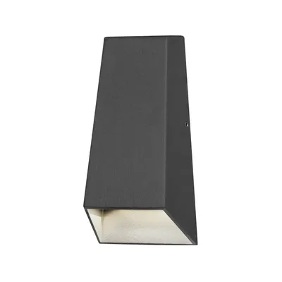 Produktbild von Konstsmide Imola High Power LED Wandleuchte mit doppeltem Lichtkegel - anthrazit lackiertes Aluminium, klares Acrylglas; 7911-370