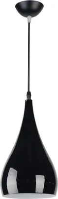 Zdjęcie produktu dla Lampa wisząca nowoczesna czarna do kuchni nad stół 1xE27 42W JUSTA Struhm