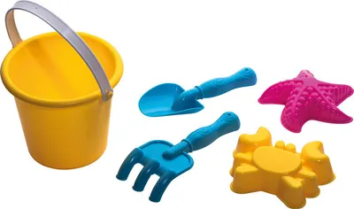 Produktbild von Eimergarnitur 5-tlg. / Sandspielzeug / Strandspielzeug