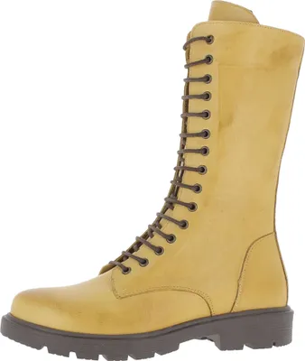 Produktbild von Andrea Conti Damen Stiefelette Schnürstiefel moderne Farben lässig Trend 0022823, Größe:42 EU, Farbe:Gelb