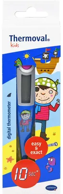 Zdjęcie produktu dla Thermoval kids Digitales Fieberthermometer, 1 St