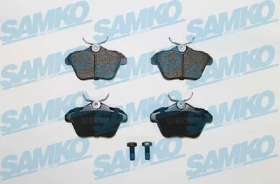 Produktbild von SAMKO Bremsbeläge Satz Hinten Bremsklötze für ALFA ROMEO 156 (932) 5SP298