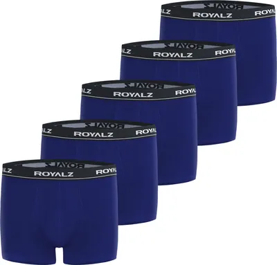 Produktbild von ROYALZ Boxershorts 5er Pack Herren Boxer Retro Shorts Unterhosen Set Trunk Unterwäsche klassisch (95% Baumwolle 5% Elasthan)