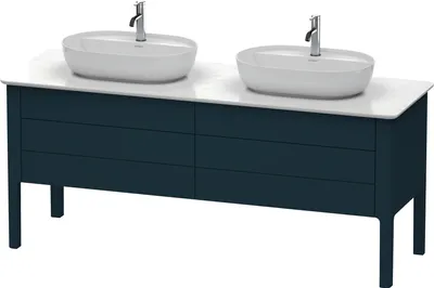 Image de Meuble sous-lavabo Luv Duravit à poser, 1733 x 570 mm, 2 tiroirs, 2 coulissants, LU9567B9898
