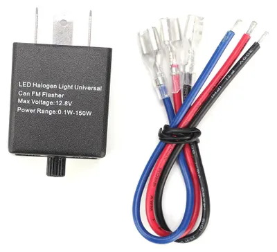 Obrázok produktu pre Univerzálna 12V nastaviteľná LED smerovka s blikačom a relé pre motocykle