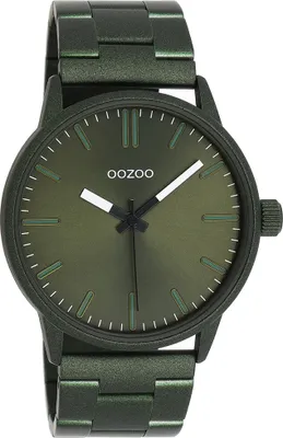 Imagen del producto de Reloj de hombre Oozoo, correa de acero inoxidable, diseño analógico, modelo UOC11402