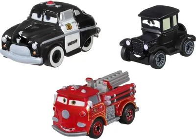 Produktbild von Disney Pixar Cars HXY62, Fahrzeug-Set, 3 Jahr(e), Metall, Mehrfarbig