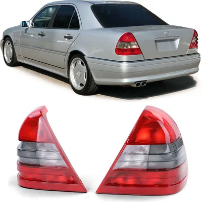 Image de Feux arrière GAUCHE + DROIT pour Mercedes Classe C W202 93-97
