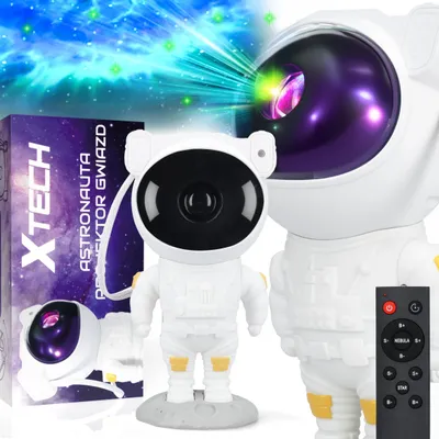 Zdjęcie produktu dla Projektor Gwiazd Lampka Nocna Rzutnik Astronauta