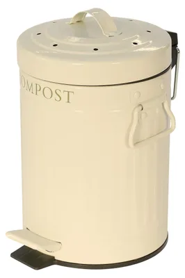 Produktbild von Komposteimer Biomülleimer Küche - Pedalmechanismus - 3 Liter - Mit Aktivkohlefilter