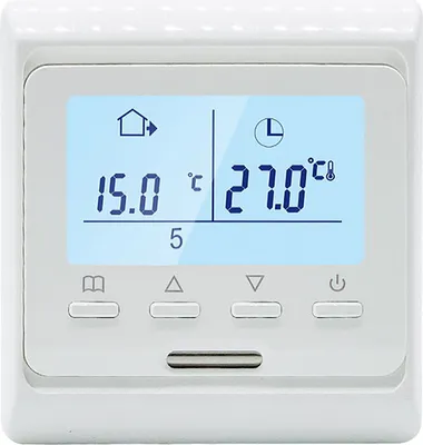 Produktbild von Wassererwärmung Fußbodenheizung LCD-Display Digital Thermostat, woechentlich programmierbarer Raumthermostate Kindersicherung Intelligenter Wandthermostat Thermostat