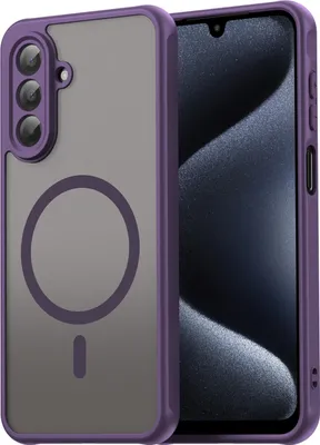 Produktbild von Matte Case Magsafe für Samsung Galaxy A17 Schutzhülle Kratzfest Passgenau in Lila