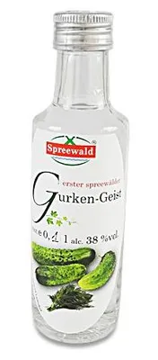 Produktbild von Spreewälder Gurken-Geist (0,1 l / 38% vol.)